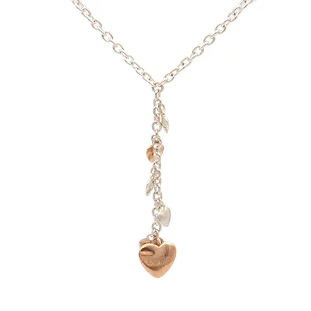Kaulakoru Esprit, Love Heart, ketjun pituus 43-45cm, riipuksen korkeus 55mm, 925,  Paino: 14 g