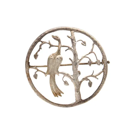 Rintaneula, Ø 51,5mm, tekijänleima RH (Koruhuolto V.G.Inkiläinen), Helsinki 1947, 813, Paino: 7,1 g