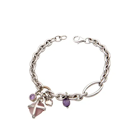 Rannekoru maskoteilla, pituus 185-195mm, 925br, Paino: 24,3 g