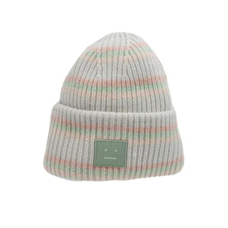 Pipo, Acne Studios, Large face logo beanie, monivärinen