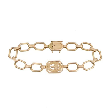 Ranneketju, Suomen Yhdyspankki Oy 25, pituus 175mm, leveys 9mm, 585,  Paino: 14,8 g