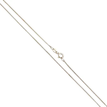Venetsia-kaulaketju, pituus 44,5cm, pieniä käytön jälkiä, 925, Paino: 2,6 g