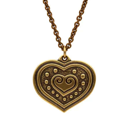 Kaulakoru, Euran sydän, Kalevala, pituus 72cm, korkeus 30mm, pronssi