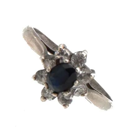 Kivisormus, koko 17¾, 925br,  Paino: 2,4 g