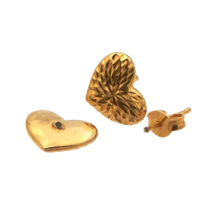 Vialliset korvakorut, 750, Paino: 1,4 g