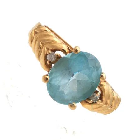 Kivisormus, koko 17½, 750br,  Paino: 4,3 g