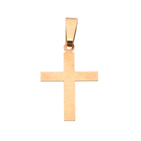 Risti-riipus, korkeus 21mm, 585,  Paino: 0,2 g