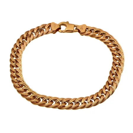 Ranneketju, pituus 195mm, leveys 7mm, 585,  Paino: 7,3 g