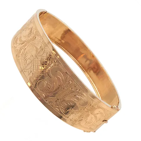 Kuvioitu rannerengas, Ø58mm, 750,  Paino: 20,7 g