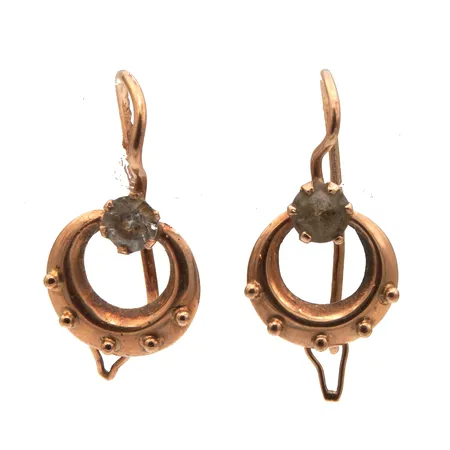 Kivikorvakorut, korkeus 20mm, 585br, Paino: 1,7 g