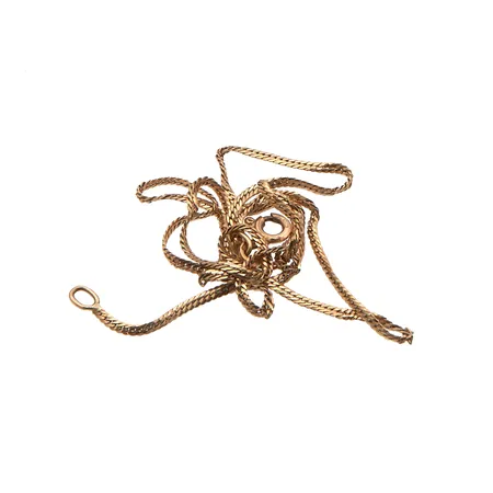 Viallinen kaulaketju, pituus 40.5cm, 585,  Paino: 2,4 g