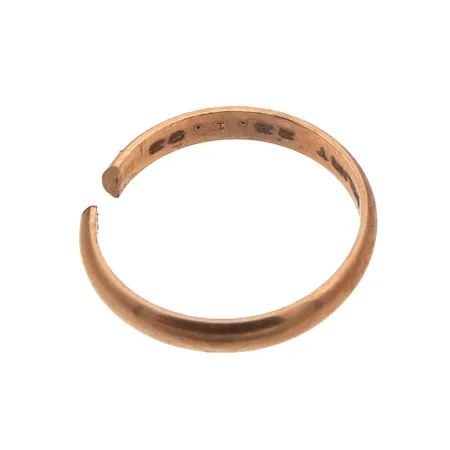 Viallinen sormus, 585, Paino: 1,9 g