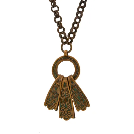 Kaulakoru, Kalevala, pituus 73cm, pronssia