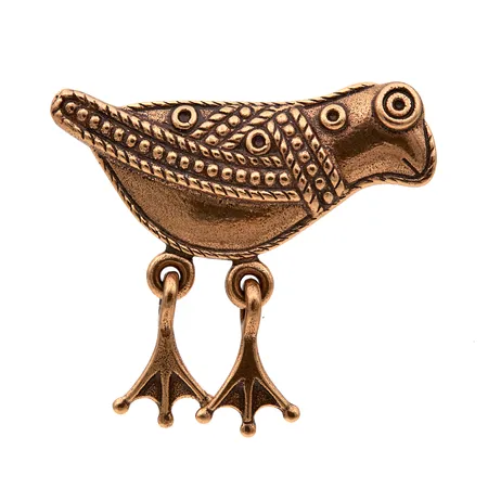 Rintakoru, Kalevala, Hattulan Lintu, korkeus 35mm, pronssia