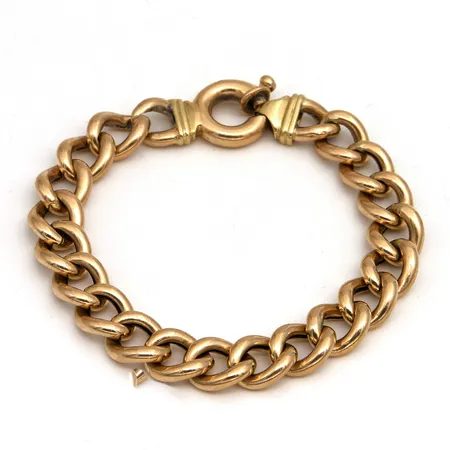 Panssariranneketju, pituus 180mm, leveys 9mm, 585,  Paino: 18,2 g