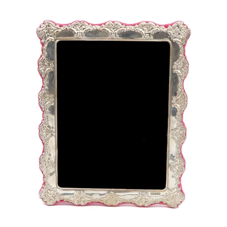 Valokuvakehys, korkeus 250mm ja leveys 195mm, 925br, Paino: 448,3 g