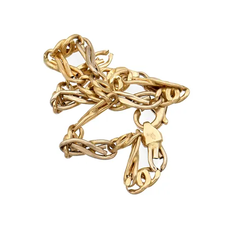 Viallinen ranneketju, 585,  Paino: 4,4 g