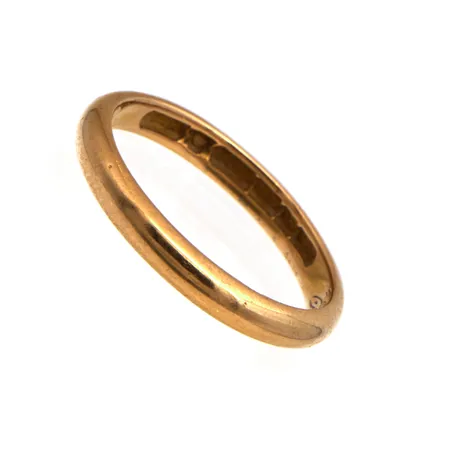 Sileä sormus, kaiverrettu, koko 19, 750,  Paino: 4,1 g