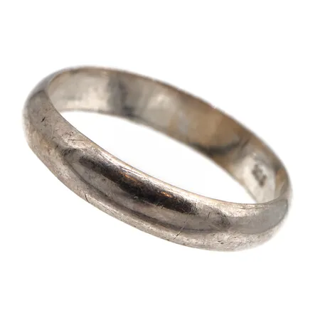 Sileä sormus. koko 15, 925, Paino: 1,4 g