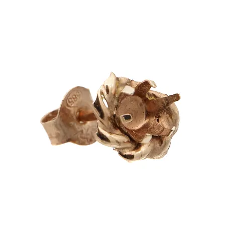 Viallinen korvakoru, 585, Paino: 0,2 g