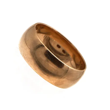 Sileä sormus, koko 19½, 585,  Paino: 9,4 g