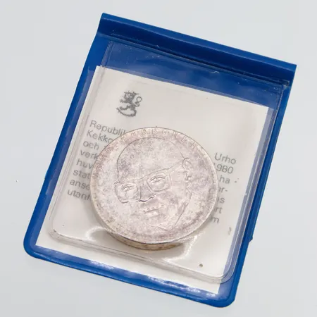 Juhlaraha, Urho Kekkonen 1981, nimellisarvo 50mk, 500, Paino: 20 g