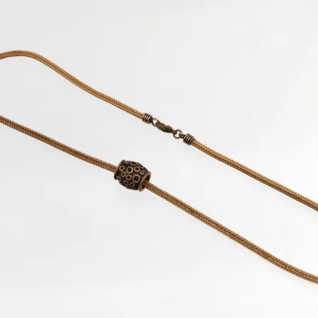 Kalevala Koru, verkkoketju tynnyrihelalla, ketjun pituus , pronssia