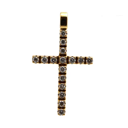 Timanttiristi 16xn0.03ct, korkeus 30mm, 750br,  Paino: 3,8 g