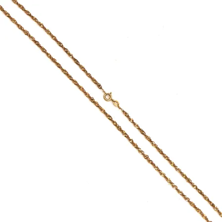 Singapore-kaulaketju, pituus 47cm, 585,  Paino: 4,1 g