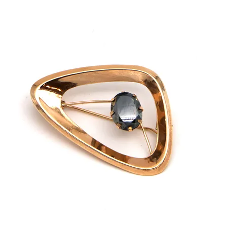 Kivirintaneula, leveys 38mm, 585br, Paino: 2,7 g