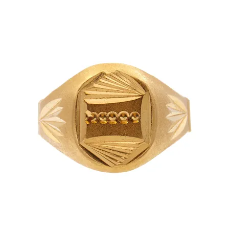 Viallinen sormus, 750,  Paino: 5 g