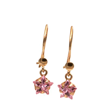 Kivikorvakorut, korkeus 21mm, 585br, Paino: 1,3 g