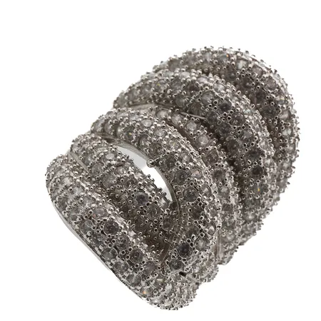 Kivisormus, koko 18¼, 925br,  Paino: 9,5 g