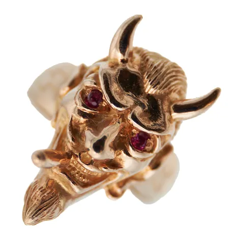 Kivisormus, koko 22½, 585br,  Paino: 16 g