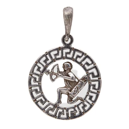 Horoskooppi-riipus, Jousimies, korkeus 34mm, 925, Paino: 3,4 g