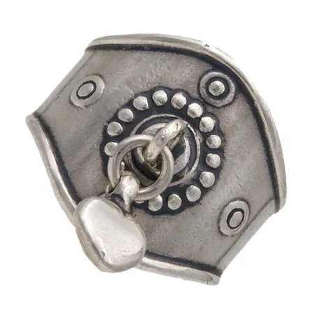 Sydänsormus Kalevala, koko 16¾, 925, Paino: 8,5 g