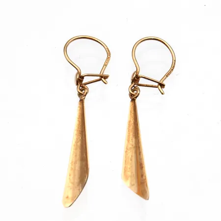 Korvakorut, korkeus 35mm, leveys 3-6mm, 585,  Paino: 0,8 g