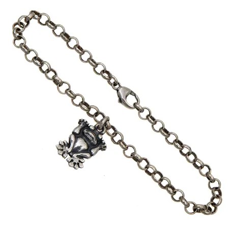 Rannekoru, Sammakko, Kalevala, pituus 195mm, 925,  Paino: 8,6 g