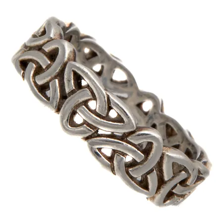 Sormus, koko 17, 925,  Paino: 3,2 g