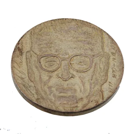 Juhlaraha, J.K Paasikivi, 100 vuotta, vuodelta 1970, nimellisarvo 10 markkaa, 500, Paino: 22,5 g
