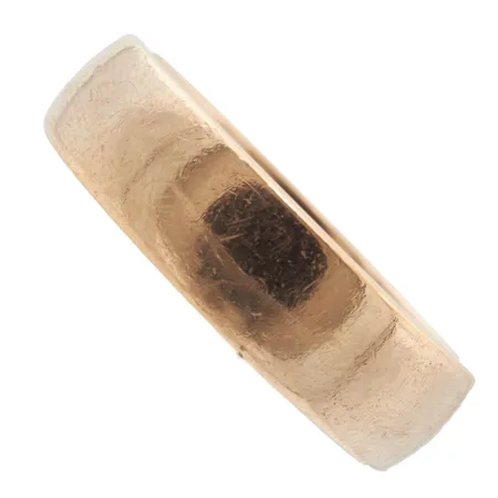 Sileä sormus, koko 21¼, kaiverrettu, 585,  Paino: 12,3 g