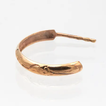 Viallinen korvakoru, 585,  Paino: 0,6 g