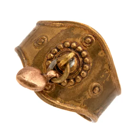 Sydänsormus Kalevala, koko muunneltava, pronssia