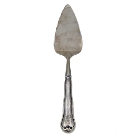 Piirakkalapio, kaiverrettu, Chippendale, pituus 255mm, 830br,  Paino: 67,4 g