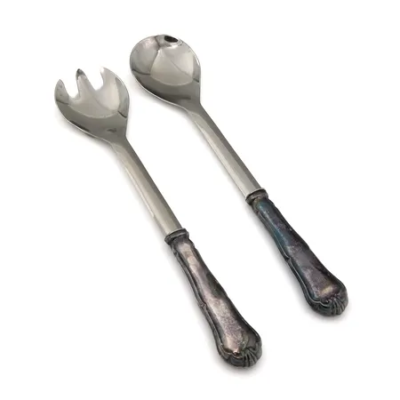 Salaattiottimet, Chippendale, pituudet 232mm, 830br, Paino: 152,6 g