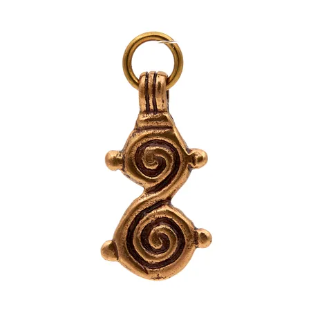 Riipus, Kalevala, Merjalainen, korkeus 31mm, pronssia