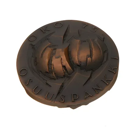 Pronssimitalli, Ø 75mm, Osuuspankki 75,