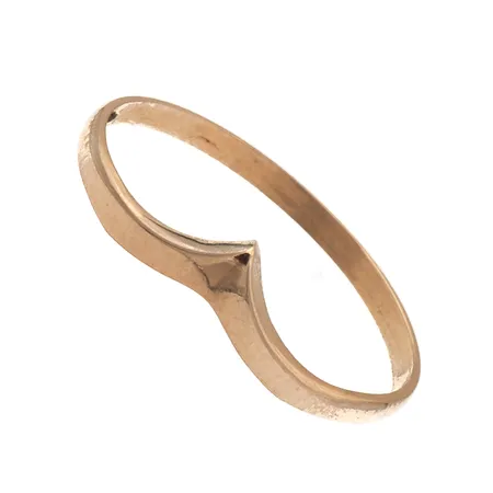 Sormus, koko 17¼, 585,  Paino: 0,8 g