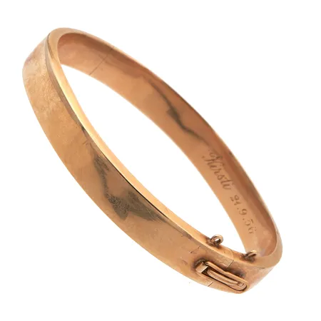 Rannerengas, kaiverrettu, Ø58mm, 585br,  Paino: 14,6 g