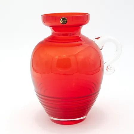 Kleopatra-maljakko, Riihimäen Lasi, design Tamara Aladin, korkeus 200mm, Lähetetään postipakettina.